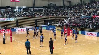 【全日本インカレ2017】男子3位決定戦 中央大学 vs 東海大学 第3セット