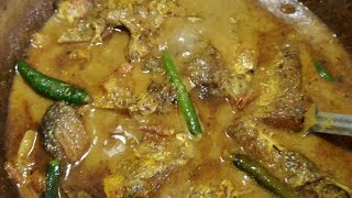 pania khia sorisa ambula tarkari. sea fish Curry