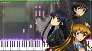 Synthesia White Album 2 OST Shizuka na Fuyu no Yoru piano