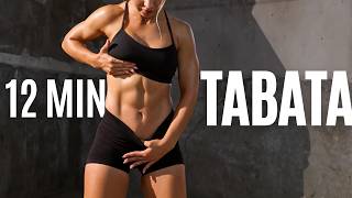 INTENSE NO REPEAT 12 Minute Tabata Cardio - No Equipment, Home Workout - Day 15