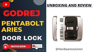 Godrej Door Lock Pentabolt Aries 1CK 6363 Unboxing Review