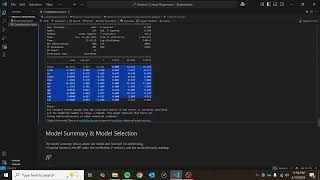 Multilinear Regression Using Statsmodels in Python - Module 3: D