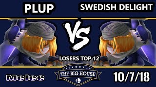 TBH8 SSBM - PG | Plup (Sheik, Fox) Vs. OG | Swedish Delight (Sheik) - Smash Melee Losers Top 12