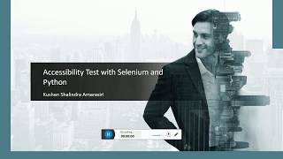Python Selenium Accessibility Test Automation Framework