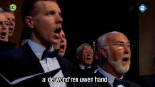 Mannenkoor Urker Zangers: Psalm 75 vers 1 en 6.