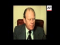 SYND 13 7 74 INTERVIEW WITH VICE PRESIDENT, GERALD FORD, ON THE WATERGATE INVESTIGATION