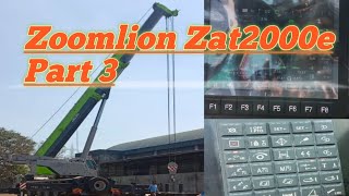 Zoomlion Zat2000e Crane Miter \u0026 gej \u0026 Light