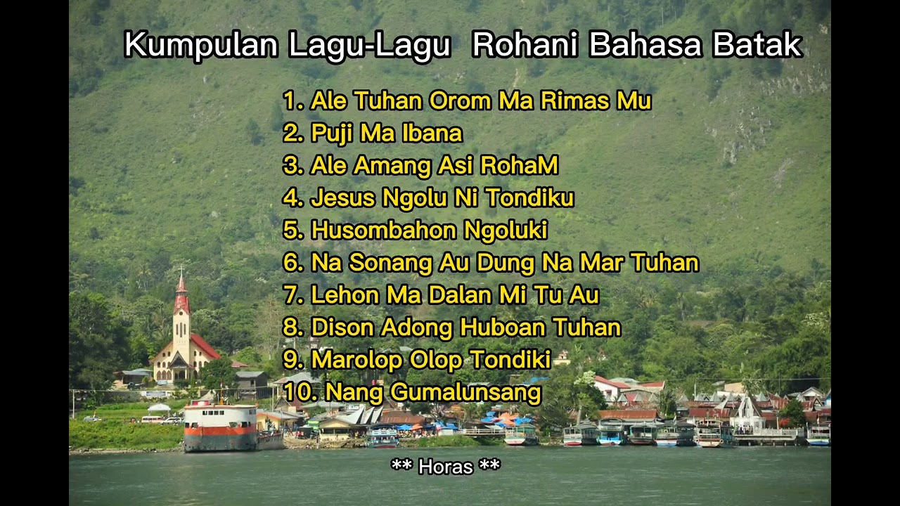 Lagu Rohani Batak | Lagu Menyejukkan Hati | Kumpulan Lagu-Lagu Rohani ...