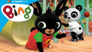 Bing et Pando explorent la nouvelle aire de jeux du parc ! | Bing Français