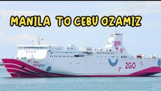 2GO TRAVEL MANILA TO OZAMIZ CITY