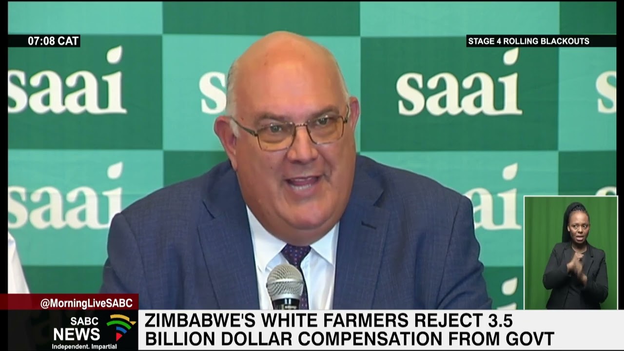 Zimbabwe's White Farmers Reject 3.5 Billion Dollar Compensation Deal ...