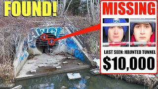if you ever find my Missing Brothers in this haunted tunnel, Call the Police!