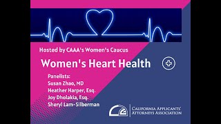 Women's Heart Health Webinar