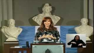 07 de OCT. Cristina Fernández promulgó el nuevo Código Civil y Comercial. Cadena Nacional.
