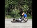 失敗した。サイドスタンドで停止するのが正しいの　 バイク モトブログ オートバイ vtr250 駐車