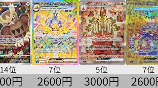 【ポケカ】発売当日！相場ランキング「ステラミラクル」SR以上全種＋高額カード【Pokémon cards】Market price of Stellar Crown