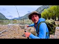 Fishing a TINY LAKE filled with GIANT TROUT!!!