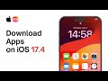 How To Download Apps iOS 17.4 | How To Download Apps in iPhone iOS 17.4