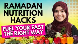 Eating Smart for Ramadan | Tips from a Nutritionist | Nazima Qureshi