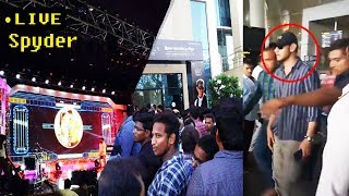 Spyder Movie Audio Launch Live | Superstar Mahesh at Chennai Airport | Mahesh Babu | A R Murugadoss