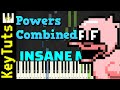 Powers Combined [Deltarune: Chapter 2] by Toby Fox - Insane Mode [Piano Tutorial] (Synthesia)