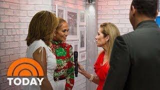 J.lo Drops By To Support Co-host A-rod & Shares Details About Their Relationship | Today