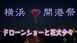 横浜開港祭2022を見てきた。【ドローンショーと花火少々】