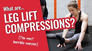 Leg Lifts Compressions // Build Hip Flexor Strength