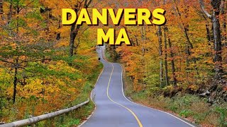 Driving Through The Backroads Danvers MA | Relaxing Music