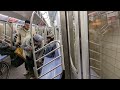 nyc subway r179 f train ride to coney island via culver exp from smith 9 st to church av weekend