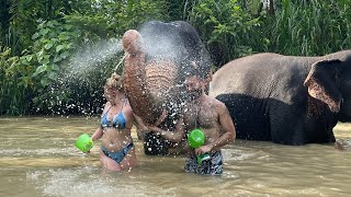 Ao Nang Elephant Sanctuary, Krabi, Thailand