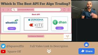 Which Is The Best API For Algo Trading | Squareoff | Algo Trading |