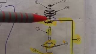 Swisher ZT2454 Blade Bearing Repair 2017