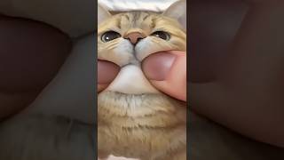 【クセになる】猫をスライムみたいに潰す動画 #shorts