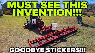 FINALLY! Remove Sticker Burrs, Sand Spurs, Prickly Thorns, and Goat Heads from your Yard!