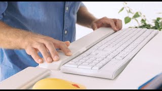 Leitz Ergo Cosy Adjustable Keyboard Wrist Rest - Product video