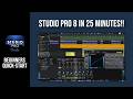 Fender Studio Pro 8 in 25 Minutes!!   [Beginner Quick Start Guide]