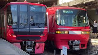 名鉄1800系リニューアル1807f(普通新可児行き) 犬山駅発車‼️