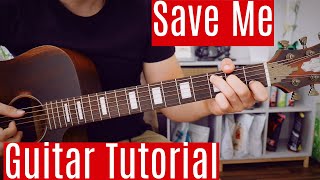Save Me - Jelly Roll | Guitar Tutorial/Lesson | Easy How To Play (Fingerpicking + Chords)