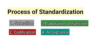 What is Standard Language | Process of Standard Language | Four Stages of Language Standardization