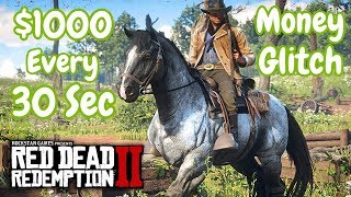 PATCHED - Red Dead Redemption 2 | UNLIMITED MONEY GLITCH | Horse Selling Glitch | STORY MODE