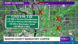 Marion County mandatory curfew