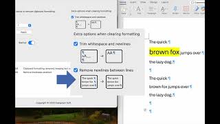 Remove newlines (↵ or ¶) between lines