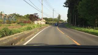 【車載動画】国道353号メロディーライン(チューリップ)