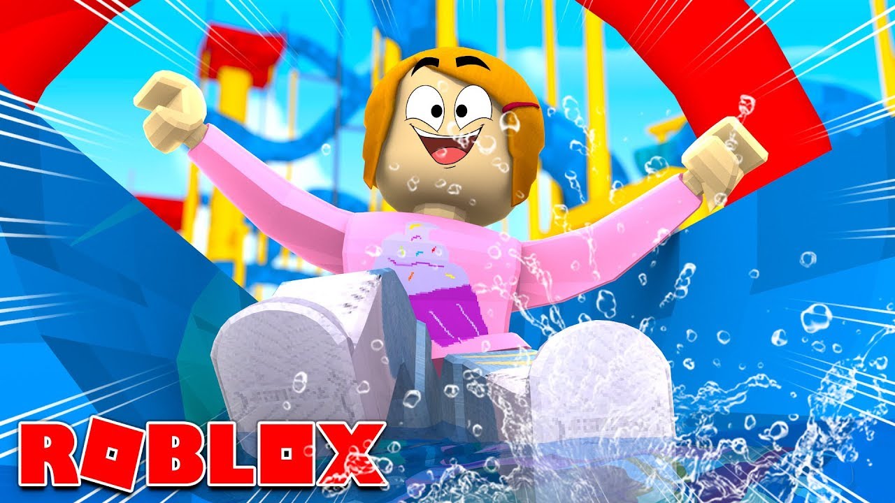 Molly & Daisy Go To Roblox Waterpark! - YouTube