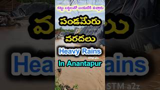 Heavy Rains In Anantapur #rains #anantapur #pandameru #varadalu #shorts #viral #2024