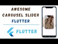 Awesome Image Carousel Slider in Flutter - Flutter Tutorial