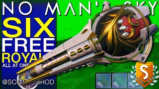 Six Free Exotic S-Class Royal Multi-tools - High Damage - No Man's Sky Update - NMS Scottish Rod