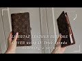 LIBERTAZ LEATHER BESPOKE COVER using LV Desk Agenda _Unboxing & Set up