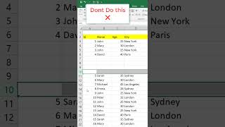📊Excel Tips: Learn How to Insert Multiple Rows Quickly! 🚀